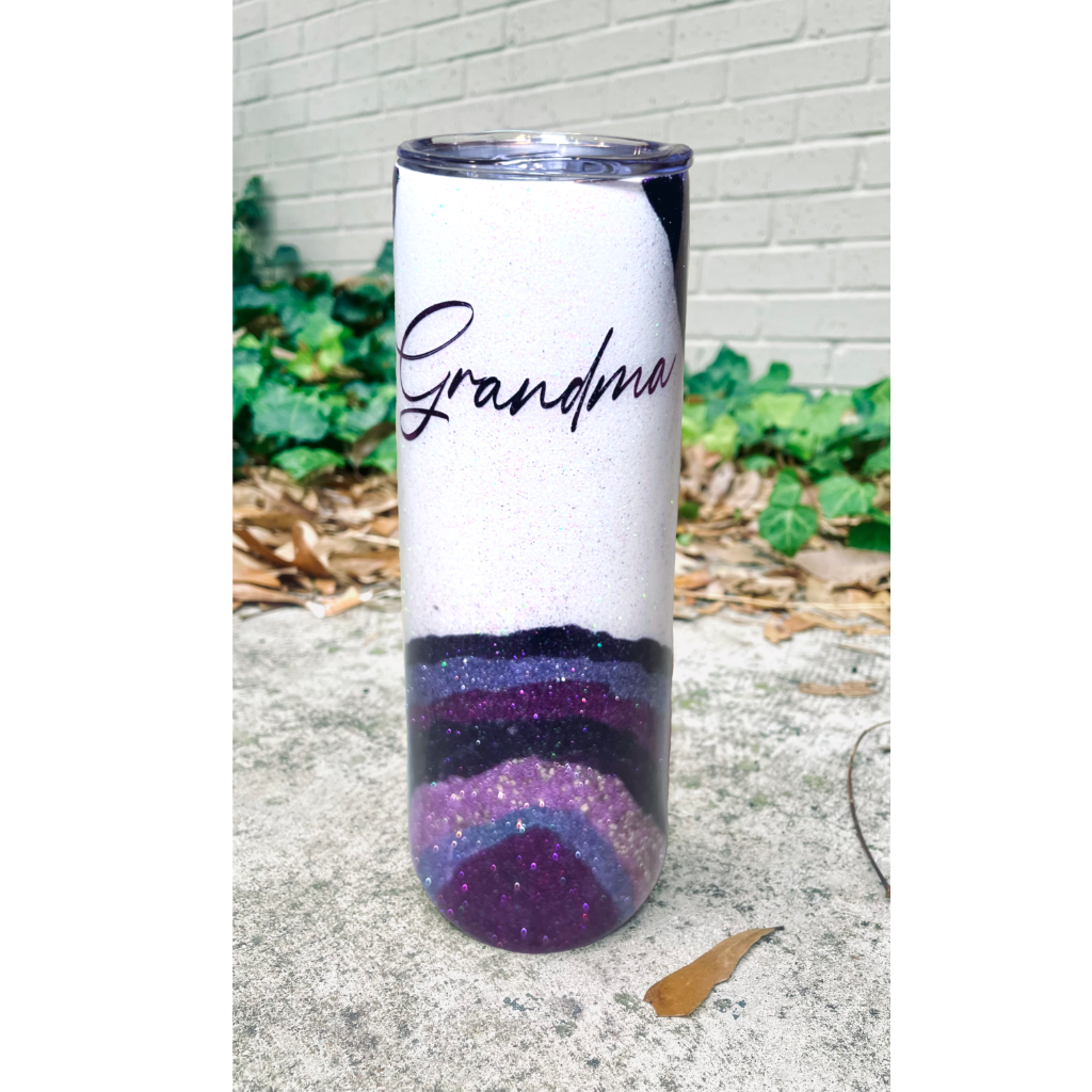 Powered By Grace and Coffee Tumbler