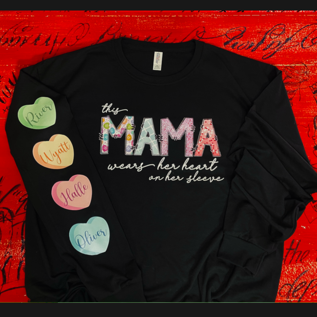 This Mama Wears Her Heart