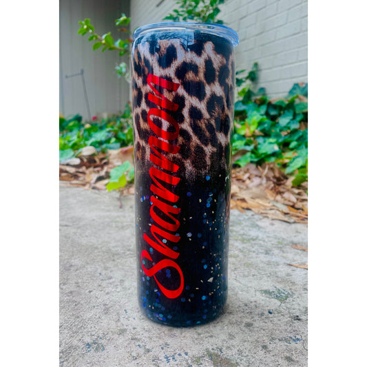 Custom Fur Design Tumbler