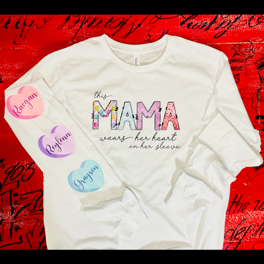 This Mama/Grandma - With Customized Names